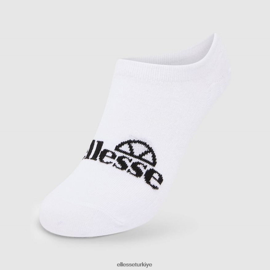 şık frimo 3'lü no show çorap paketi JDV02R496 Aksesuarlar Ellesse beyaz
