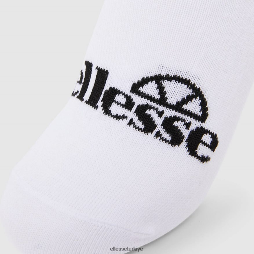 şık frimo 3'lü no show çorap paketi JDV02R496 Aksesuarlar Ellesse beyaz