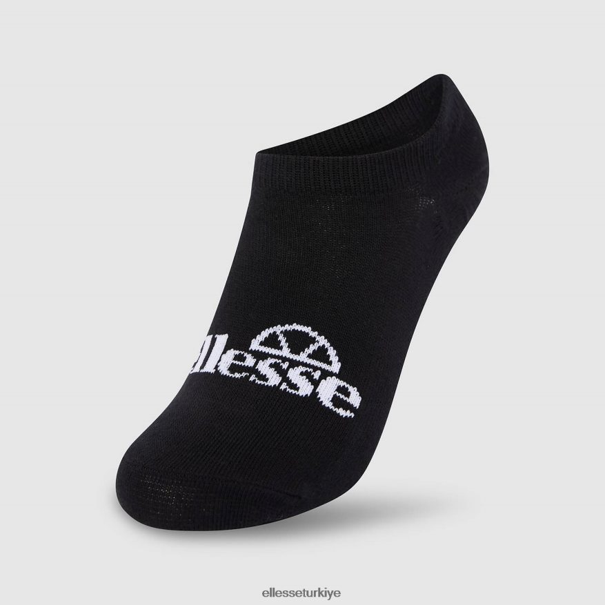şık frimo 3'lü no show çorap paketi JDV02R497 Aksesuarlar Ellesse siyah
