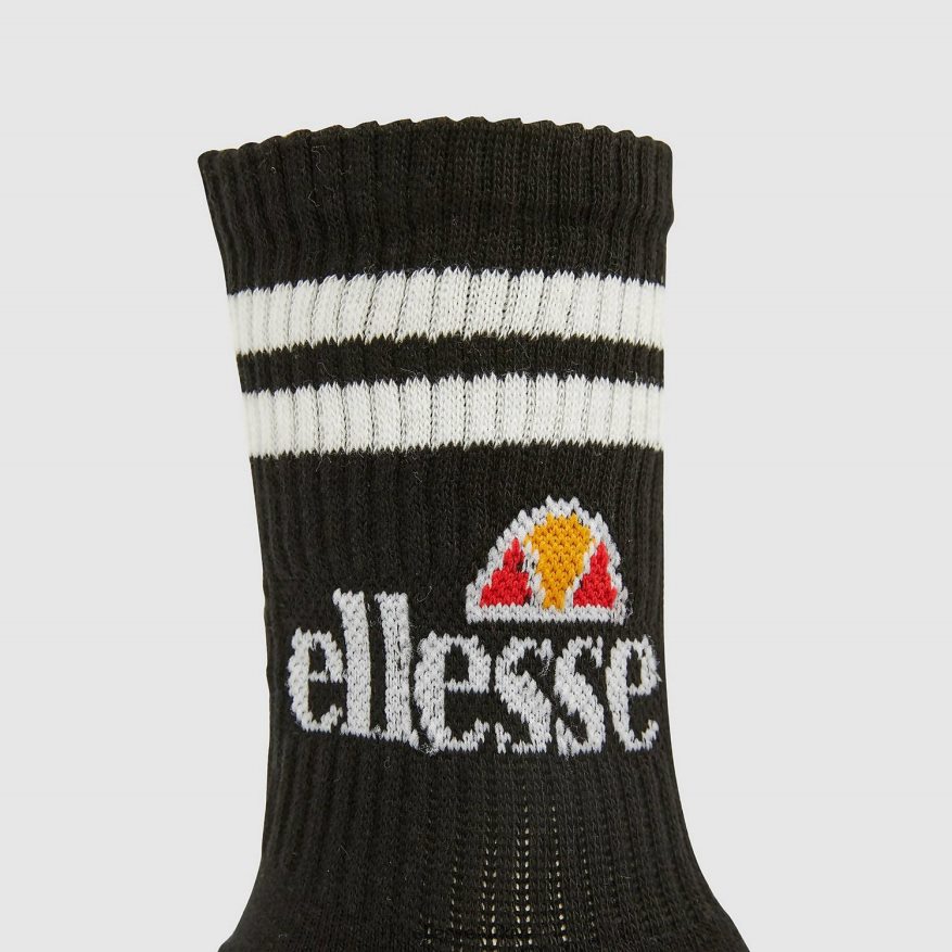 şık pullo 3'lü çorap JDV02R488 Aksesuarlar Ellesse siyah