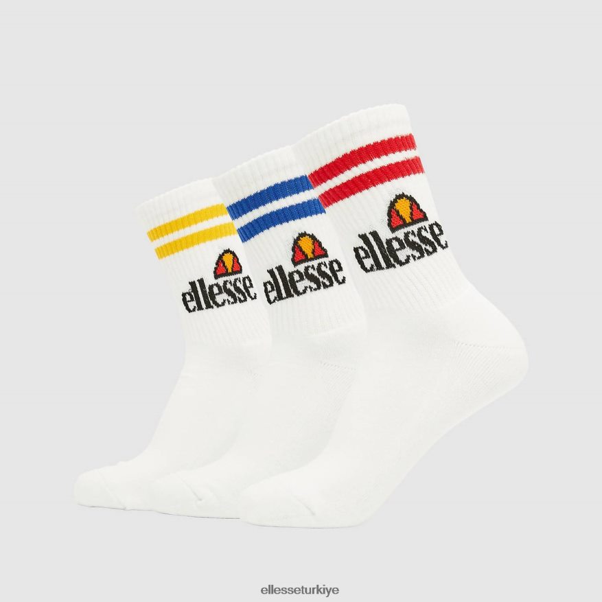 şık pullu çoraplar JDV02R491 Aksesuarlar Ellesse beyaz