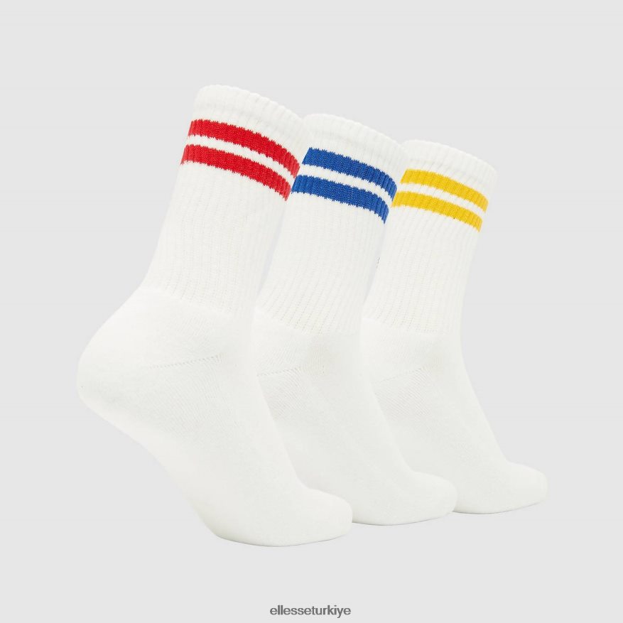 şık pullu çoraplar JDV02R491 Aksesuarlar Ellesse beyaz