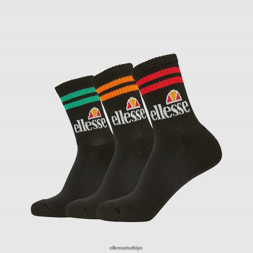 şık pullu çoraplar JDV02R492 Aksesuarlar Ellesse siyah