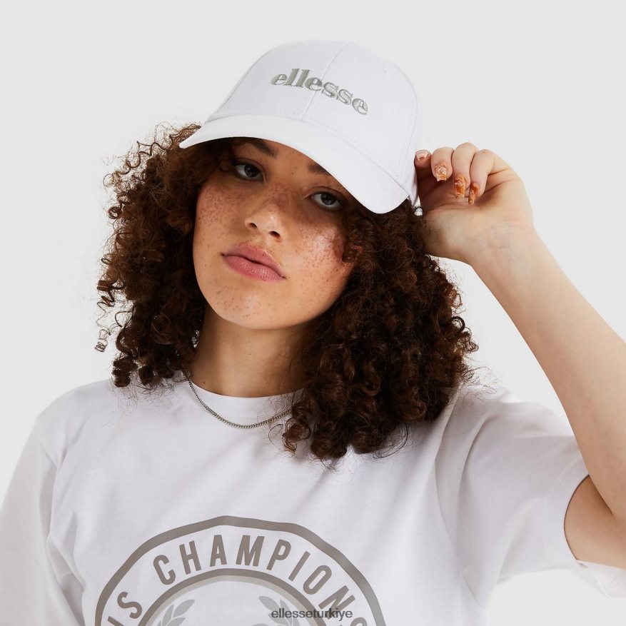 şık Alba şapkası JDV02R250 Aksesuarlar Ellesse beyaz