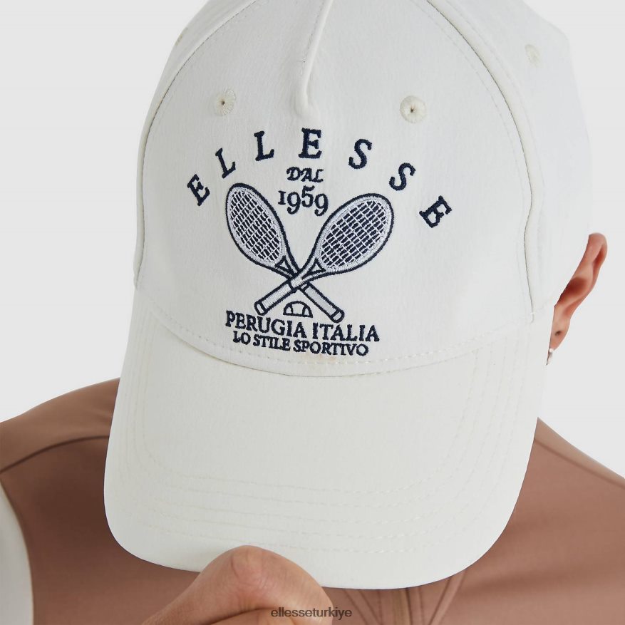 şık tromsi şapkası JDV02R251 Aksesuarlar Ellesse Beyaz kapalı