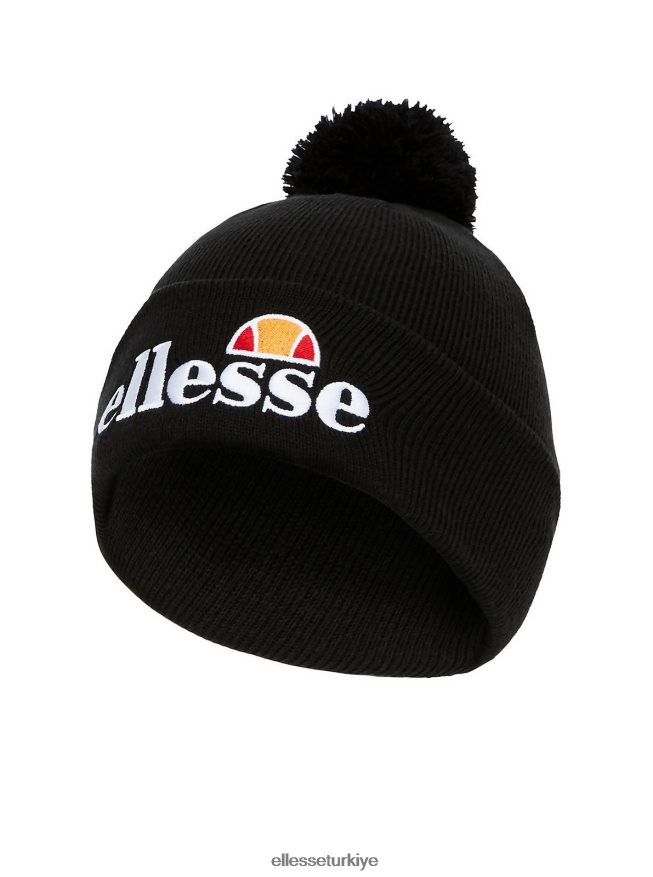 şık velly ponponlu bere siyah JDV02R522 Aksesuarlar Ellesse koyu mor