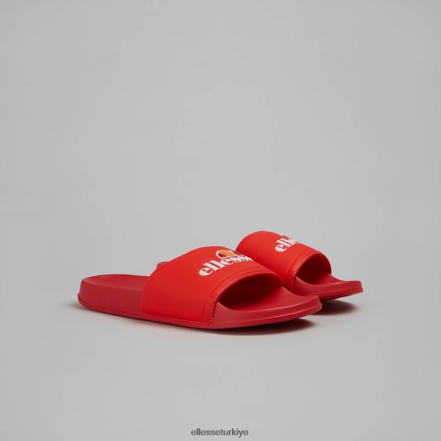 erkekler filippo kaydırağı JDV02R533 ayakkabı Ellesse kırmızı