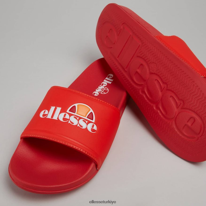 erkekler filippo kaydırağı JDV02R533 ayakkabı Ellesse kırmızı