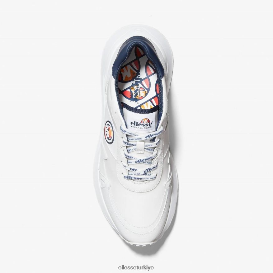 erkekler mk mil antrenörü JDV02R459 ayakkabı Ellesse beyaz