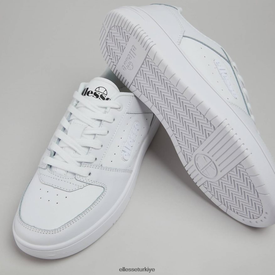 erkekler panaro çanak taban JDV02R535 ayakkabı Ellesse beyaz