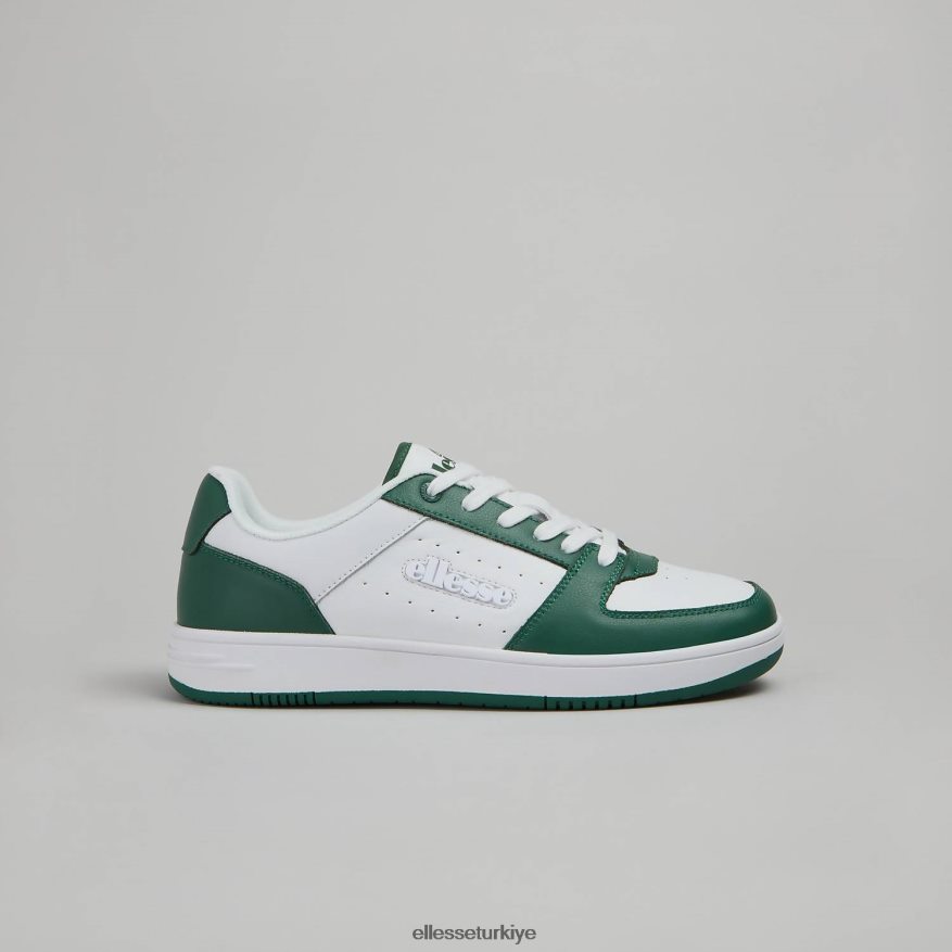 erkekler panaro çanak taban JDV02R539 ayakkabı Ellesse Beyaz Yeşil