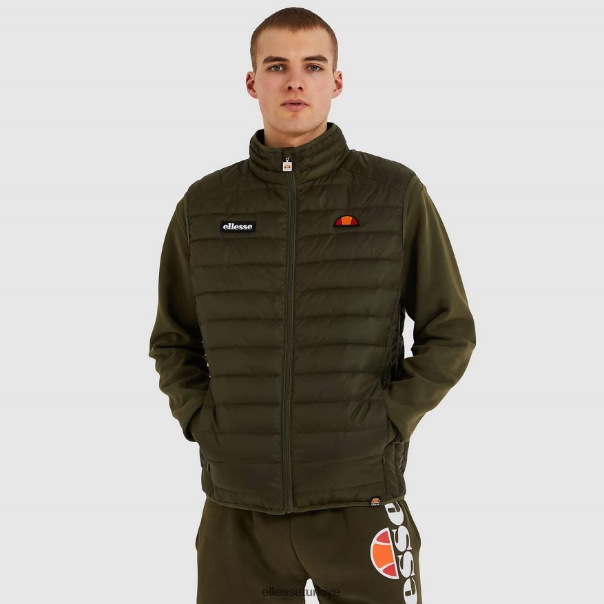 erkekler bardy yeleği JDV02R280 Giyim Ellesse haki
