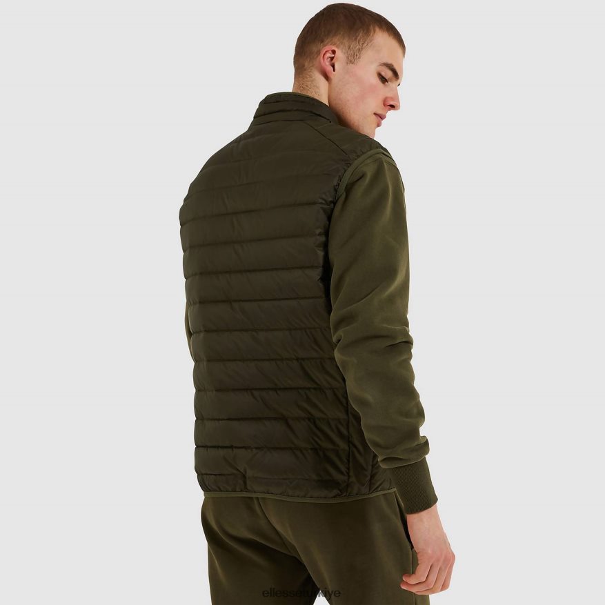 erkekler bardy yeleği JDV02R280 Giyim Ellesse haki