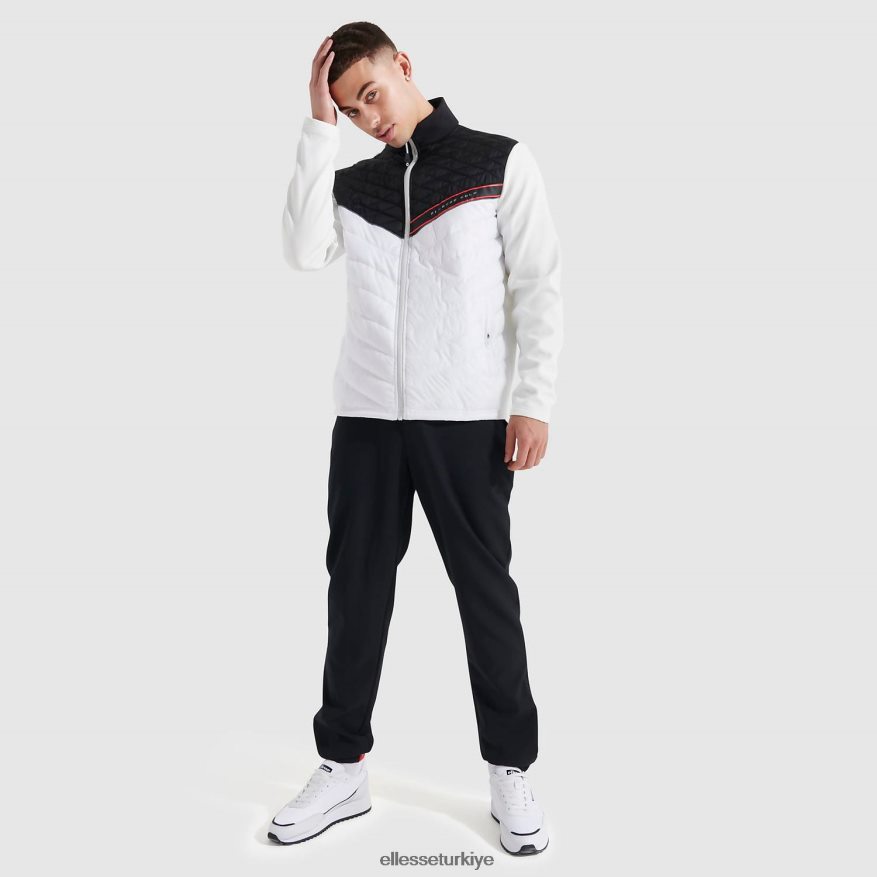 erkekler bassoni ceket JDV02R469 Giyim Ellesse beyaz