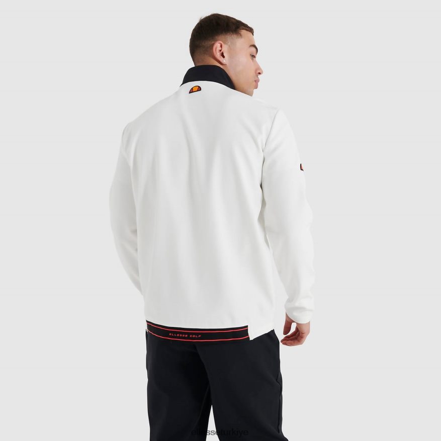erkekler bassoni ceket JDV02R469 Giyim Ellesse beyaz