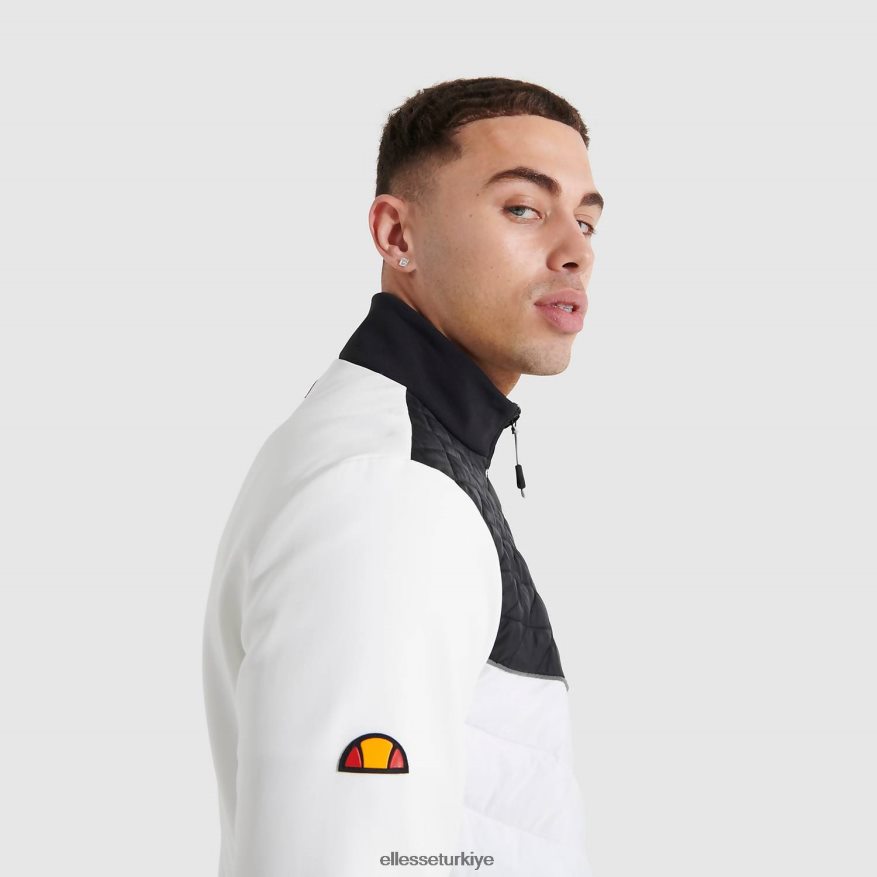 erkekler bassoni ceket JDV02R469 Giyim Ellesse beyaz