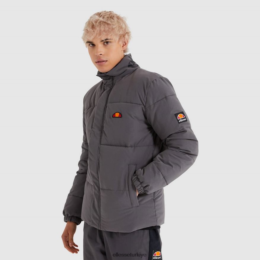 erkekler igris dolgulu ceket JDV02R468 Giyim Ellesse koyu gri
