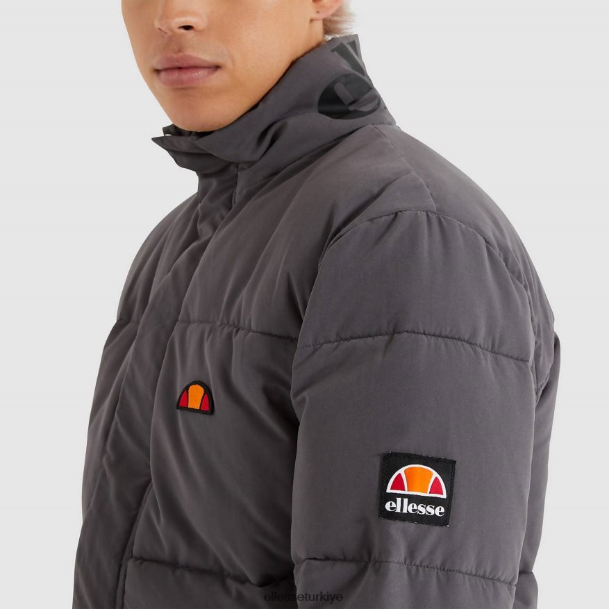 erkekler igris dolgulu ceket JDV02R468 Giyim Ellesse koyu gri