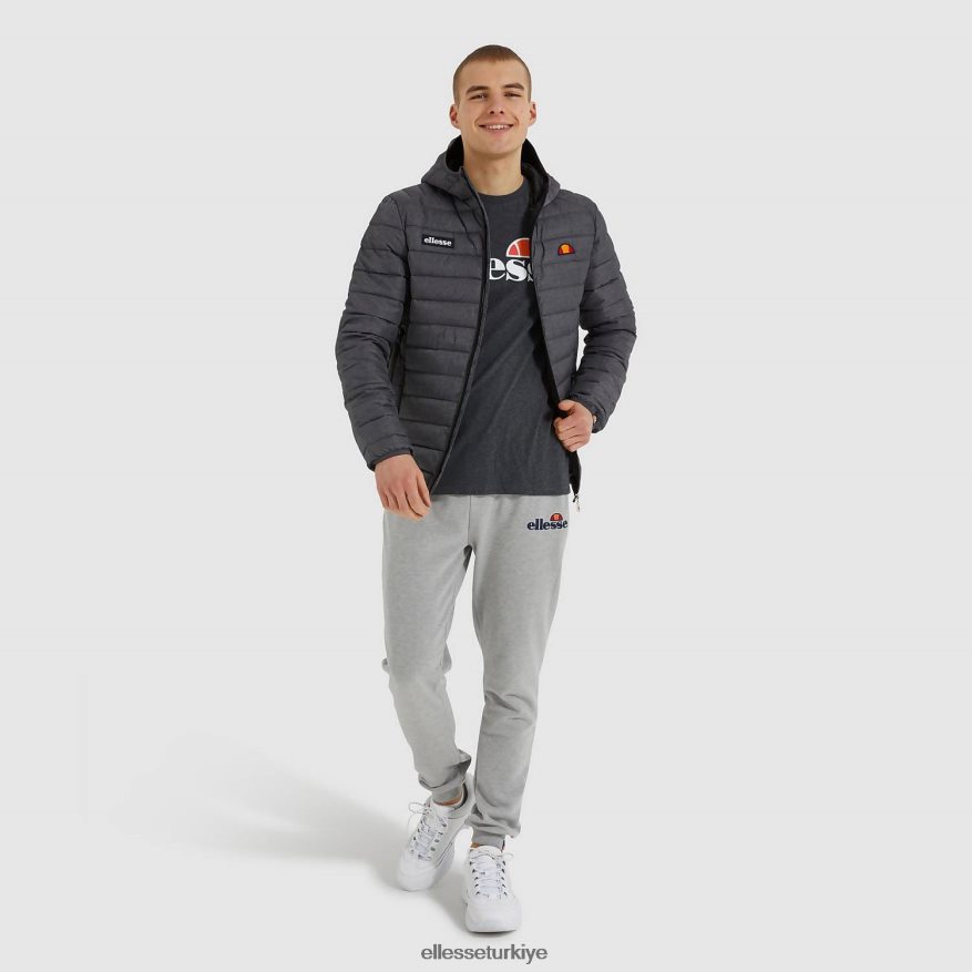 erkekler lombardiya dolgulu ceket JDV02R287 Giyim Ellesse koyu gri marn