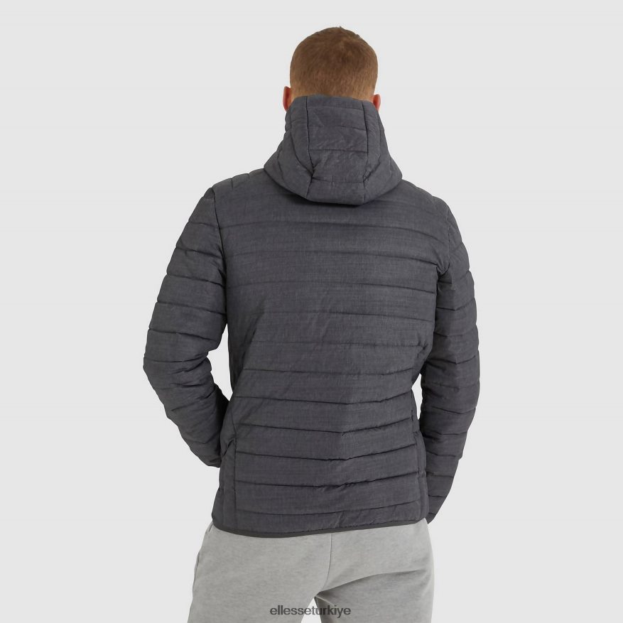 erkekler lombardiya dolgulu ceket JDV02R287 Giyim Ellesse koyu gri marn