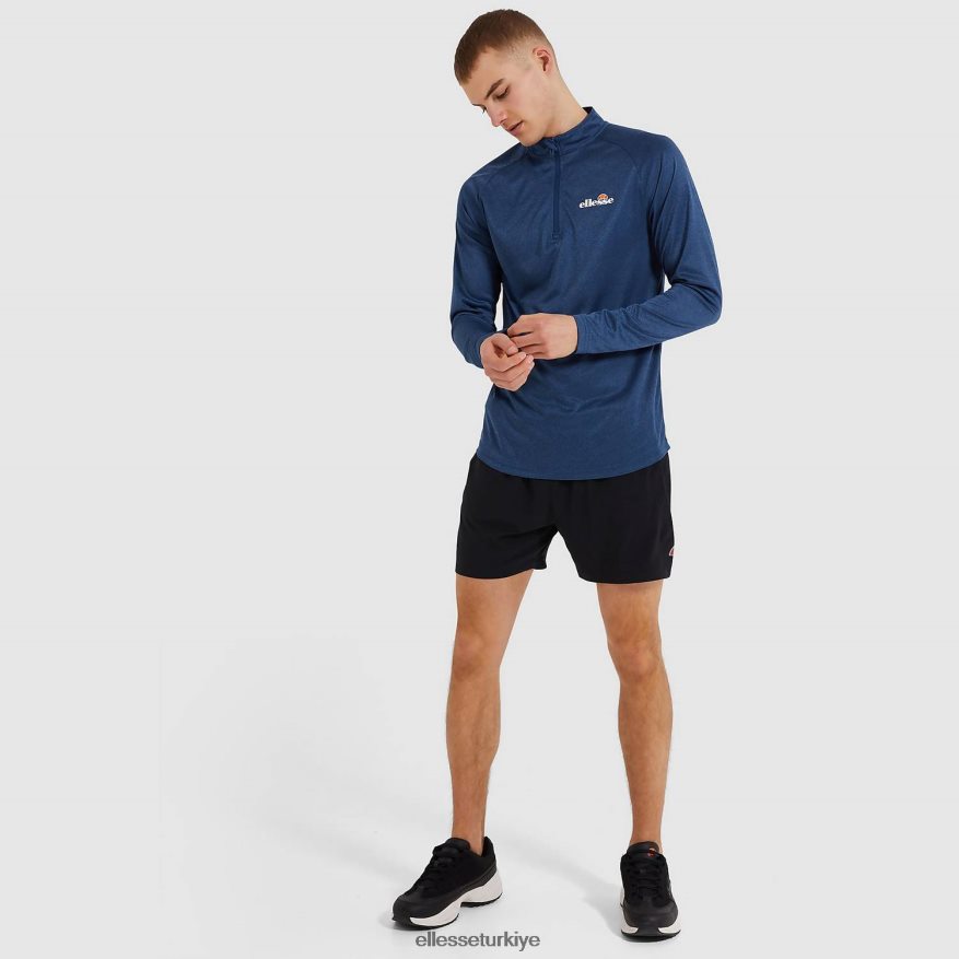 erkekler bovaro fermuarlı üst kırçıllı JDV02R331 Giyim Ellesse Donanma
