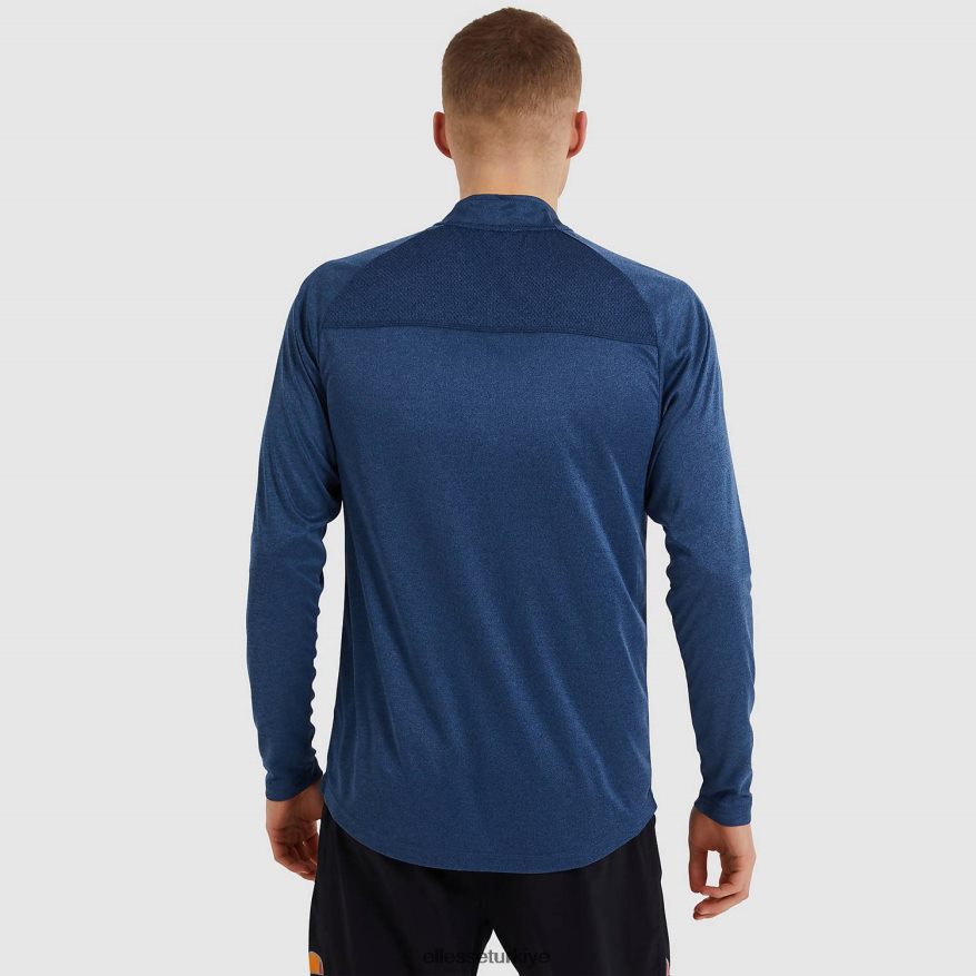 erkekler bovaro fermuarlı üst kırçıllı JDV02R331 Giyim Ellesse Donanma