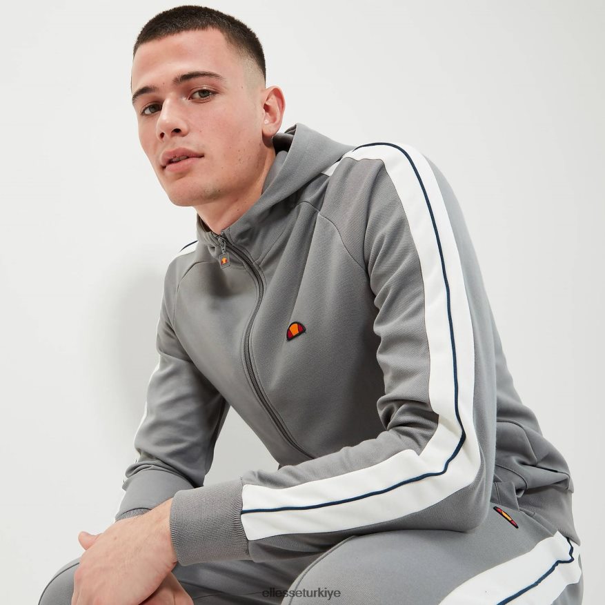 erkekler cellamare eşofman üstü JDV02R322 Giyim Ellesse gri