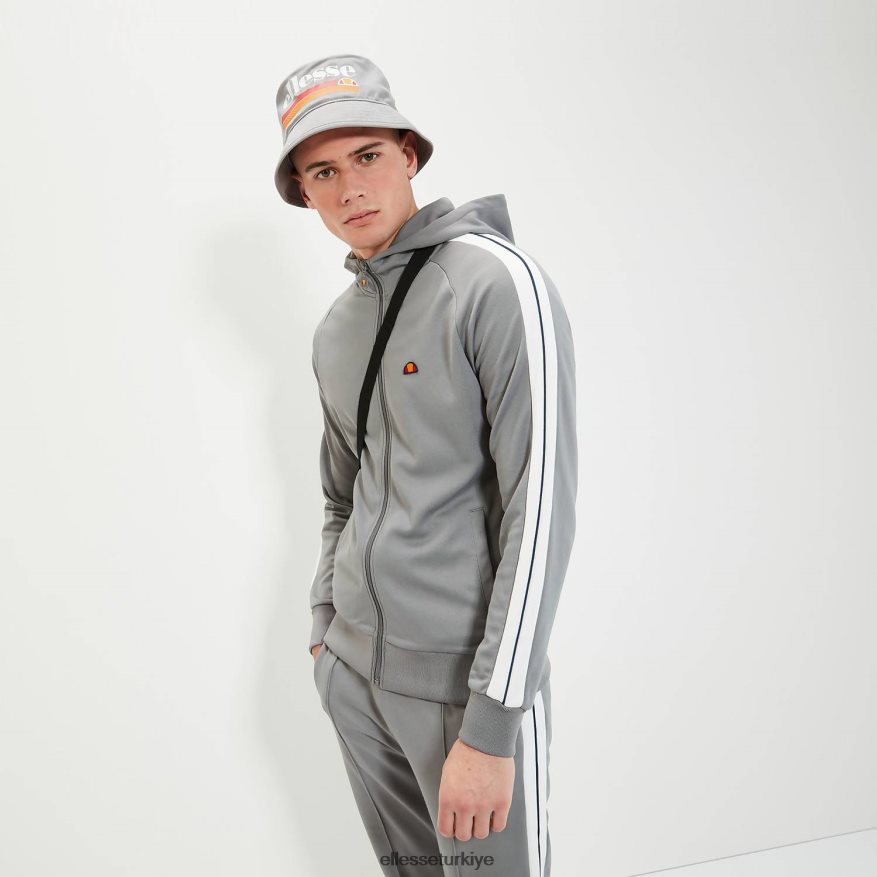 erkekler cellamare eşofman üstü JDV02R322 Giyim Ellesse gri