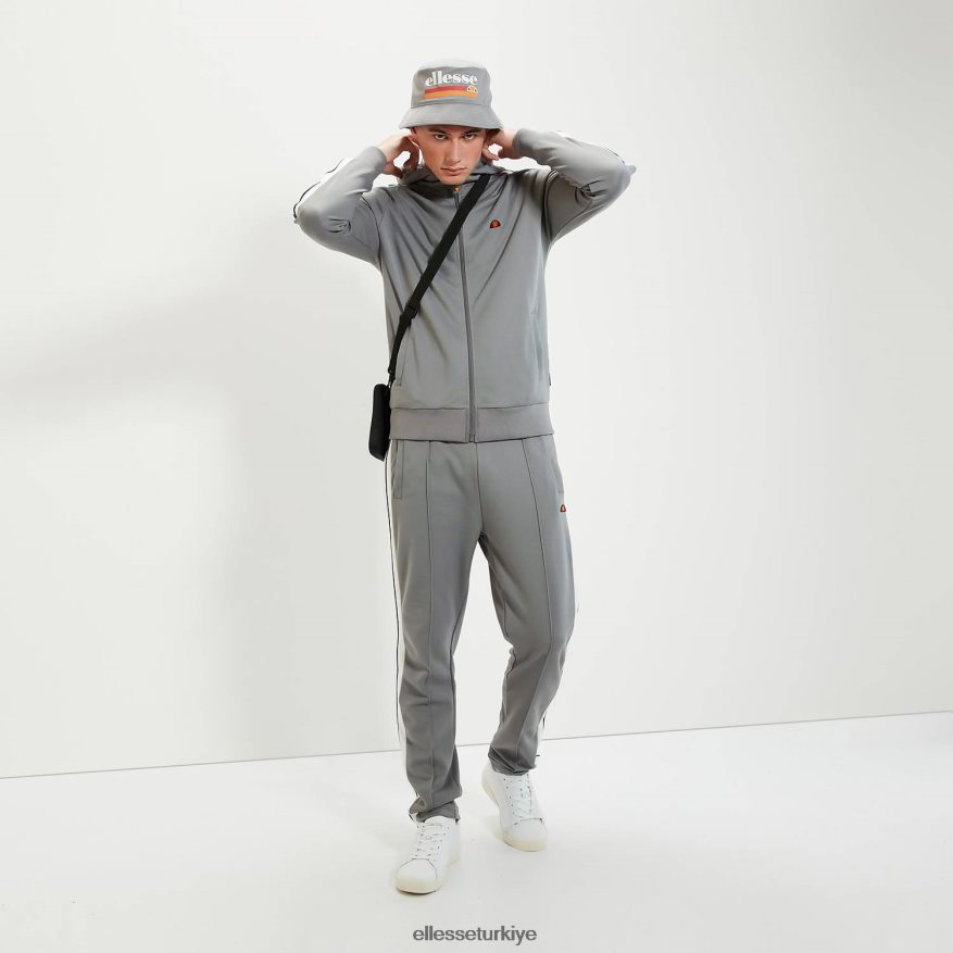 erkekler cellamare eşofman üstü JDV02R322 Giyim Ellesse gri