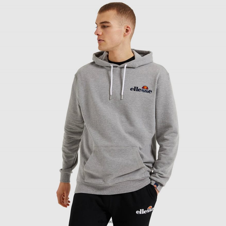 erkekler ilk kapüşonlu üst JDV02R314 Giyim Ellesse gri