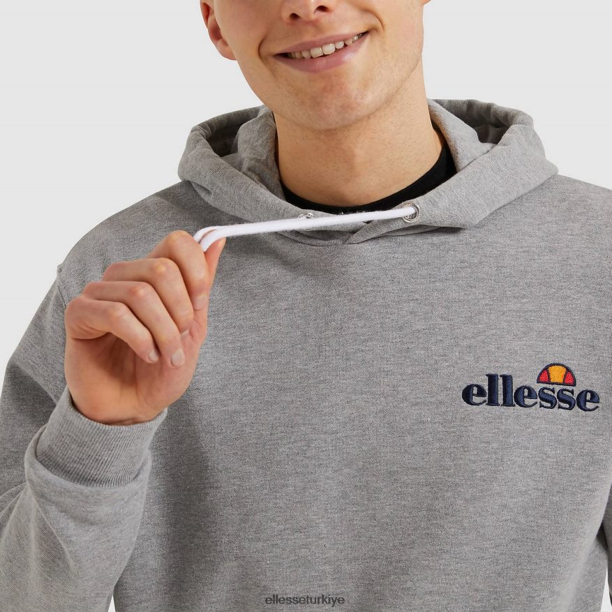 erkekler ilk kapüşonlu üst JDV02R314 Giyim Ellesse gri