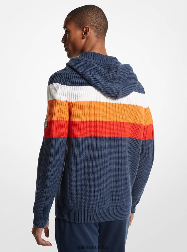 erkekler mk kazak kapüşonlu JDV02R309 Giyim Ellesse mavi