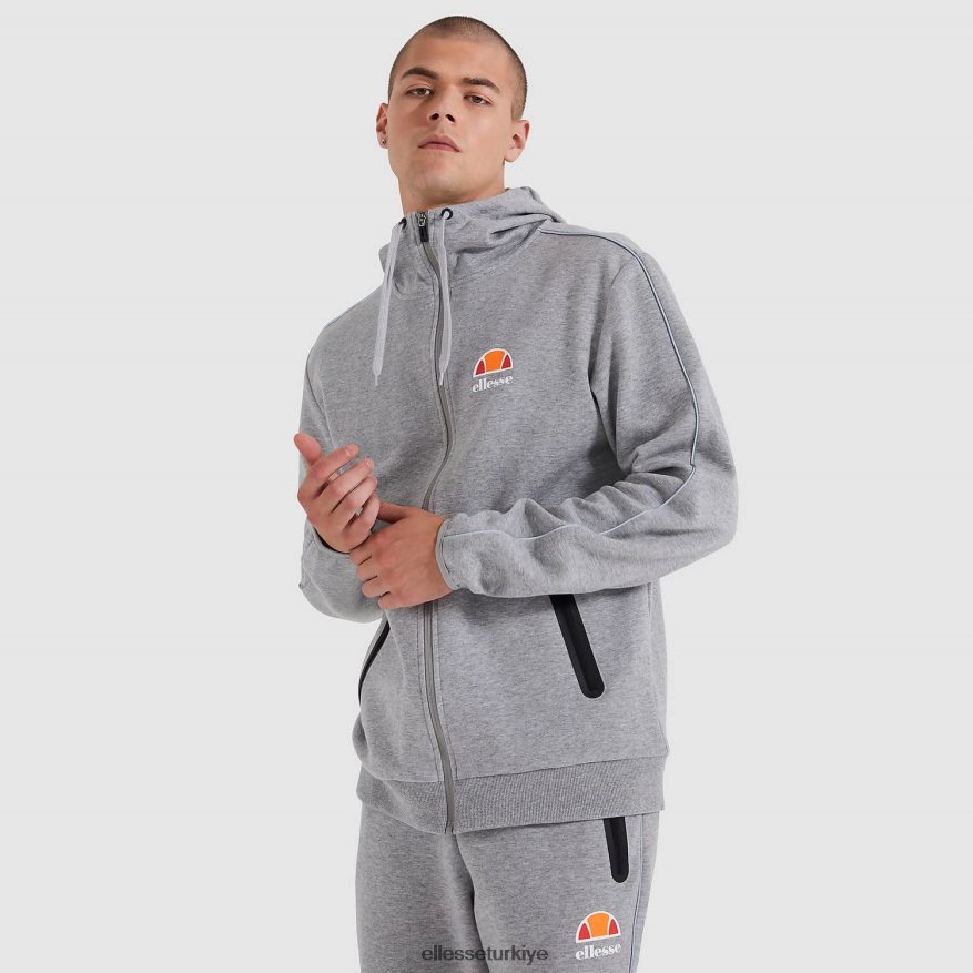 erkekler ornari fz kapüşonlu JDV02R317 Giyim Ellesse gri marn