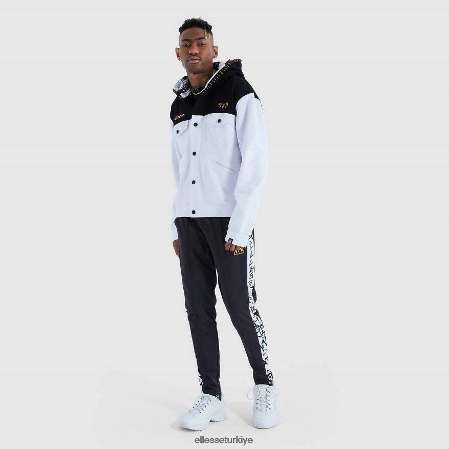erkekler paxell kapüşonlu JDV02R472 Giyim Ellesse beyaz