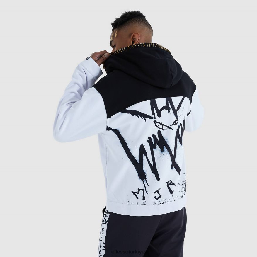 erkekler paxell kapüşonlu JDV02R472 Giyim Ellesse beyaz