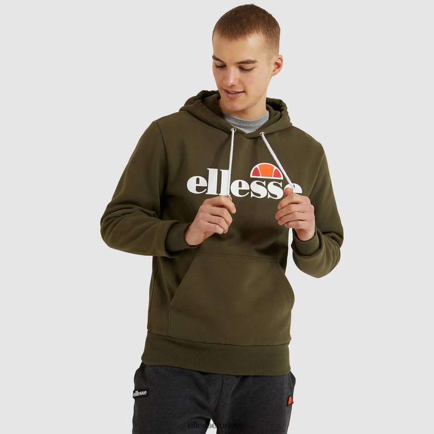 erkekler sl gottero oh kapüşonlu JDV02R297 Giyim Ellesse haki