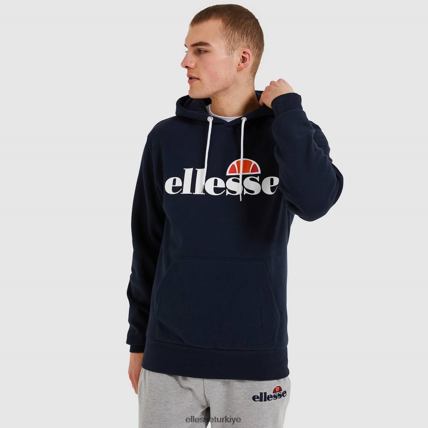 erkekler sl gottero oh kapüşonlu JDV02R298 Giyim Ellesse Donanma