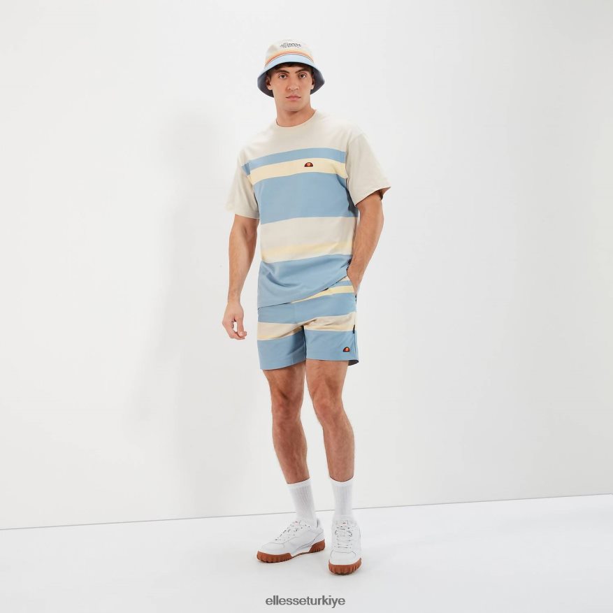 erkekler theroso mayo JDV02R444 Giyim Ellesse bej/mavi
