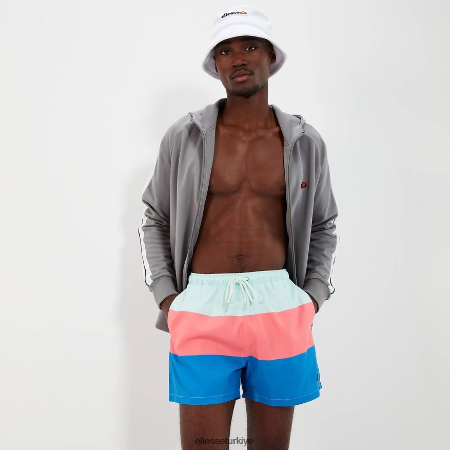 erkekler vespore yüzmek kısa mavi/pembe JDV02R456 Giyim Ellesse açık mavi/pembe/mavi