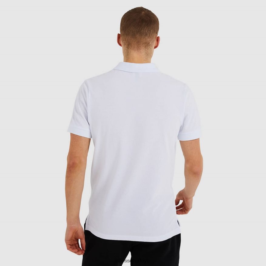 erkekler montura polo gömlek JDV02R382 Giyim Ellesse beyaz