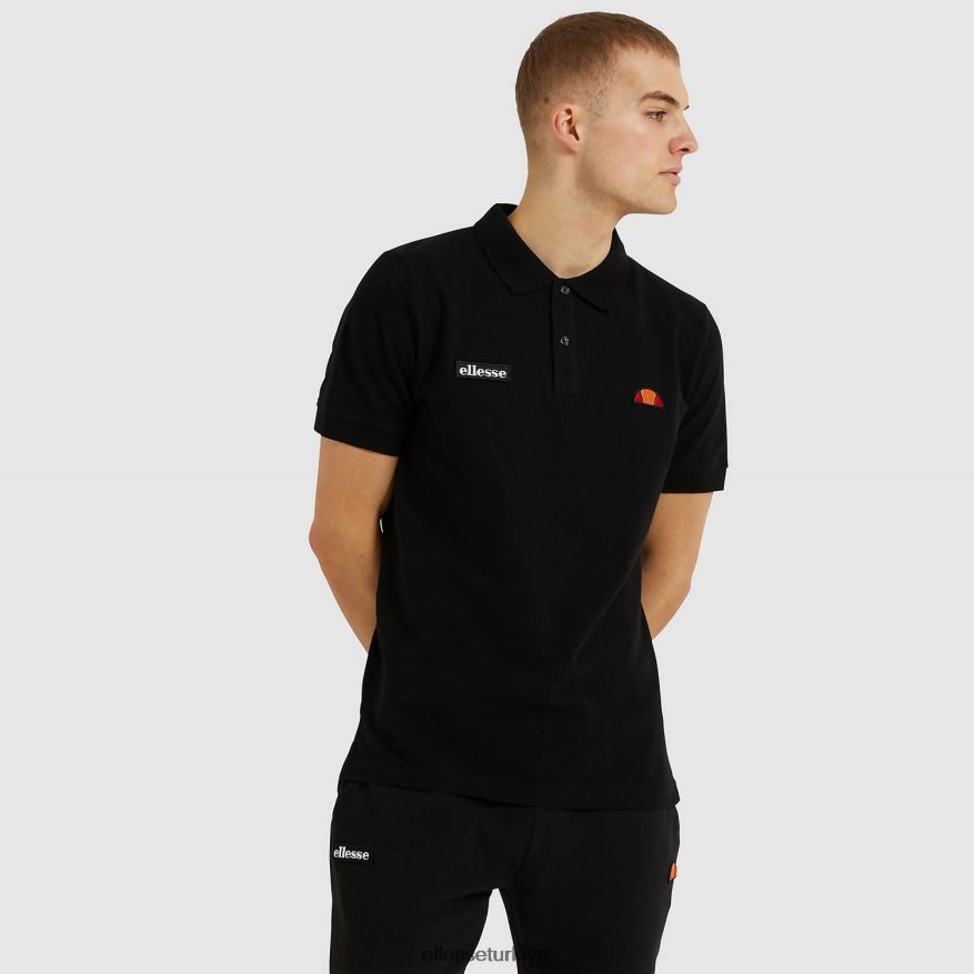 erkekler montura polo gömlek JDV02R391 Giyim Ellesse siyah