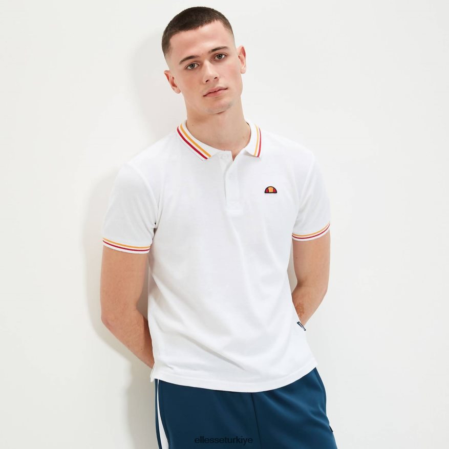 erkekler rooks polo gömlek JDV02R390 Giyim Ellesse beyaz