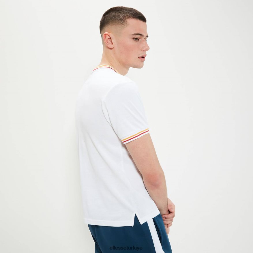 erkekler rooks polo gömlek JDV02R390 Giyim Ellesse beyaz