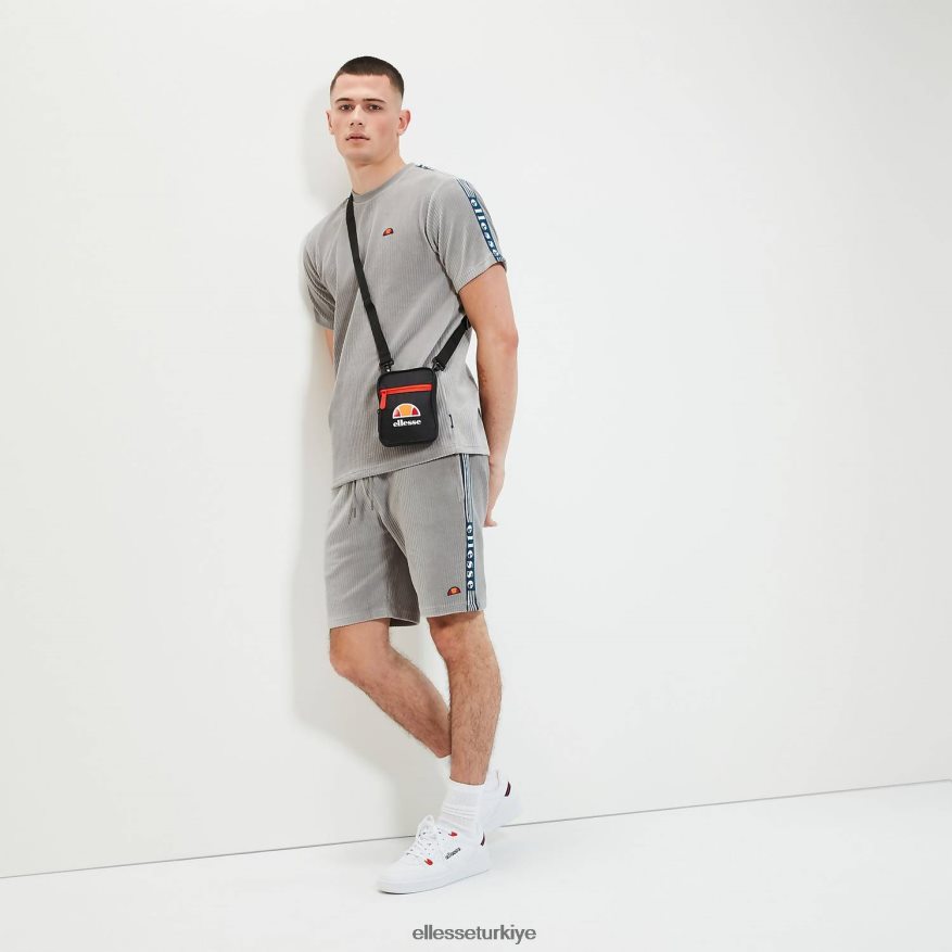 erkekler domates kısa JDV02R428 Giyim Ellesse gri