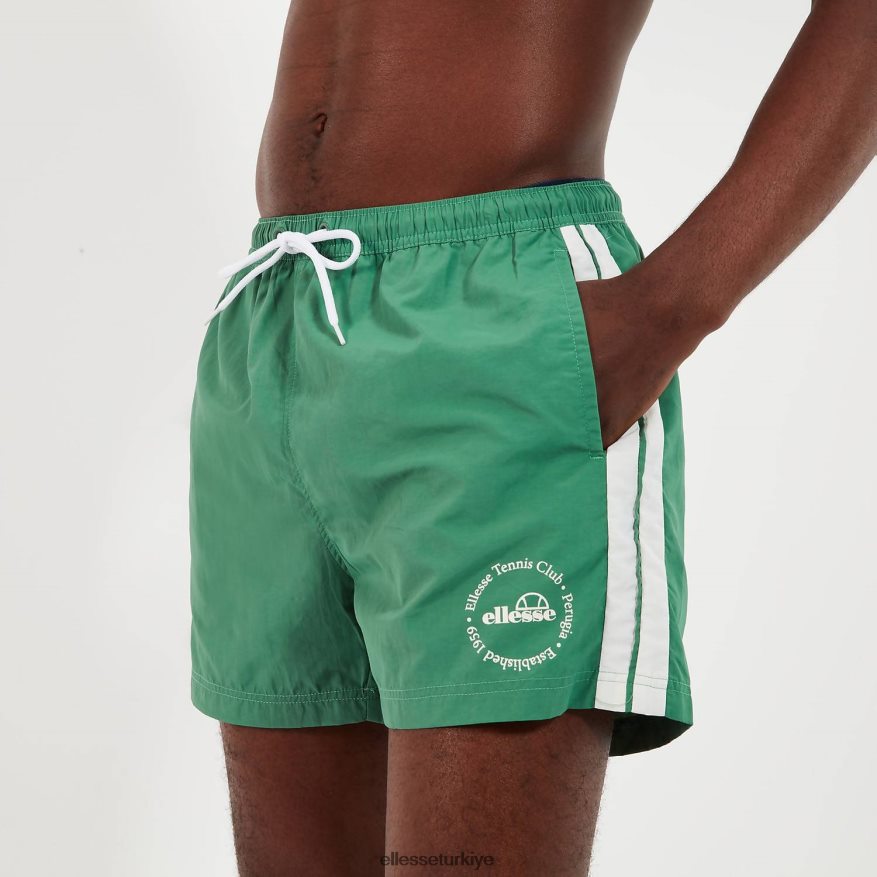 erkekler tenios kısa yüzmek JDV02R431 Giyim Ellesse yeşil