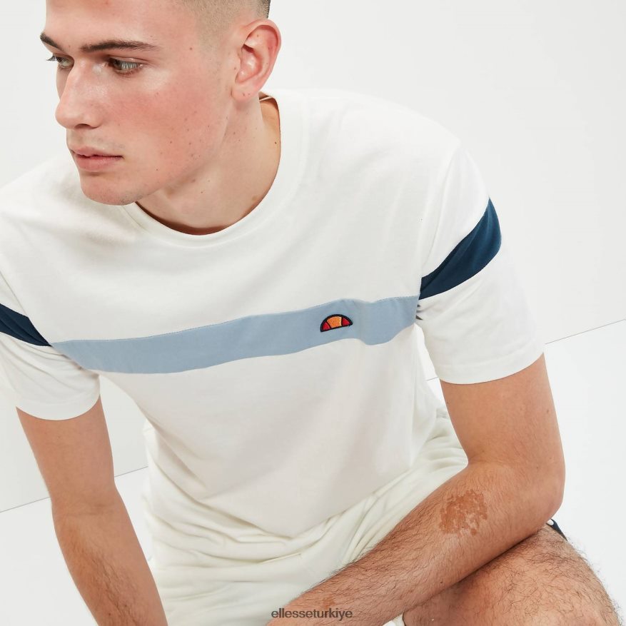 erkekler Caserio tişört JDV02R354 Giyim Ellesse Beyaz kapalı