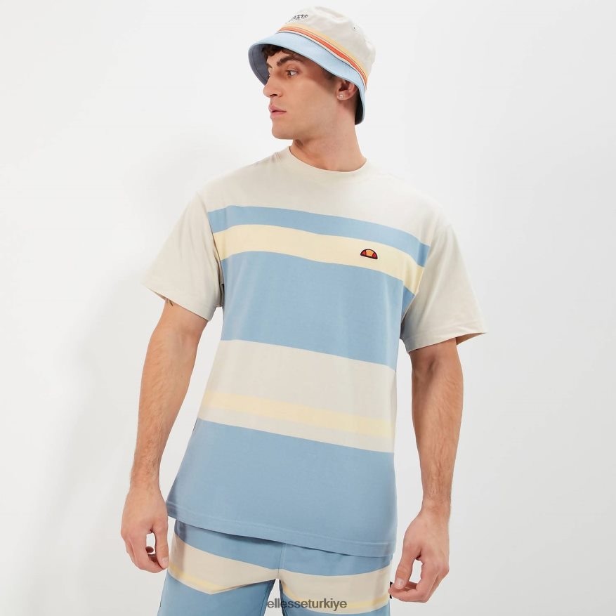 erkekler Junos tişörtü JDV02R345 Giyim Ellesse bej/mavi