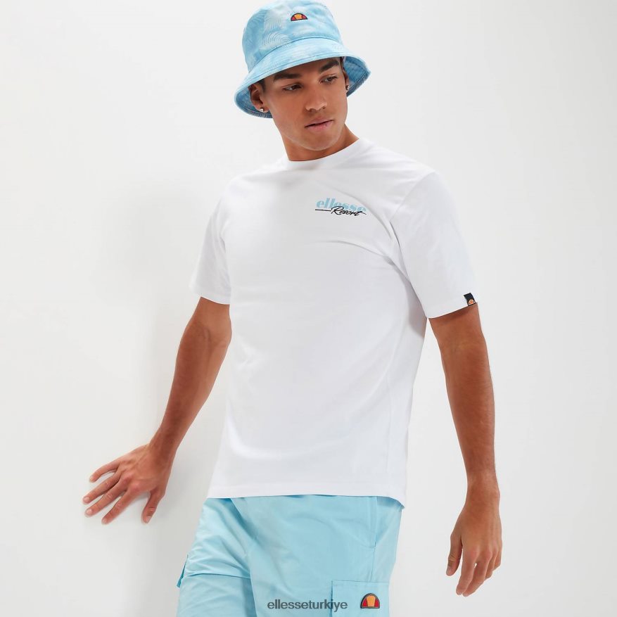 erkekler drevino tişört JDV02R336 Giyim Ellesse beyaz