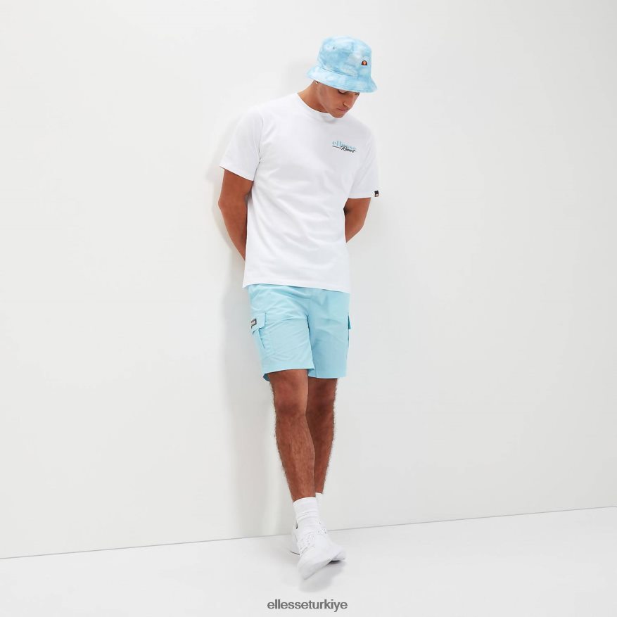 erkekler drevino tişört JDV02R336 Giyim Ellesse beyaz