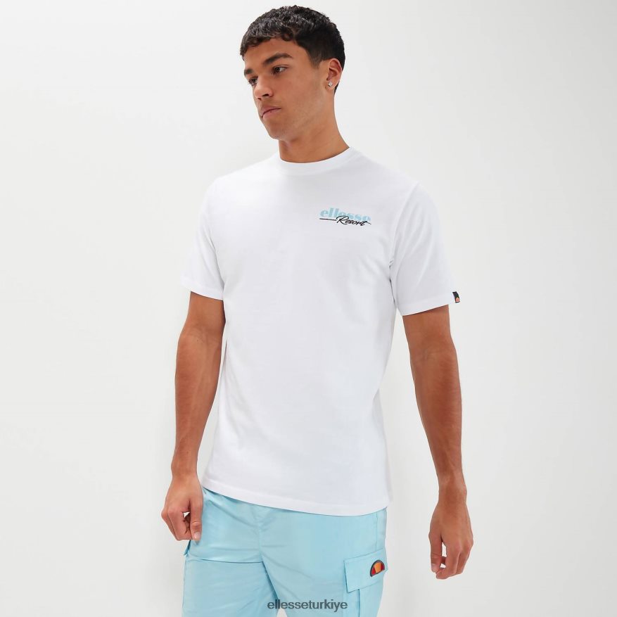 erkekler drevino tişört JDV02R336 Giyim Ellesse beyaz